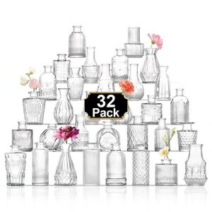 32 pcs bud vases